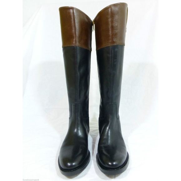 NEW Enzo Angiolini Ellerby Leather Riding Boot  Final Price - Picture 2 of 8
